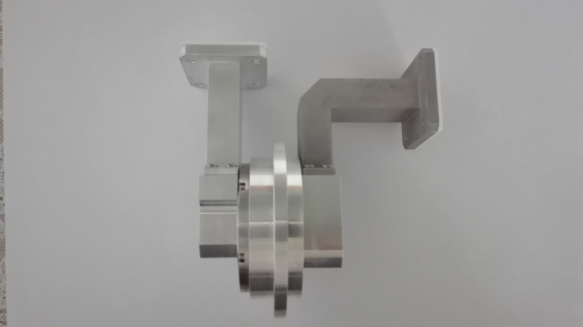 Single channel waveguide rotating joints